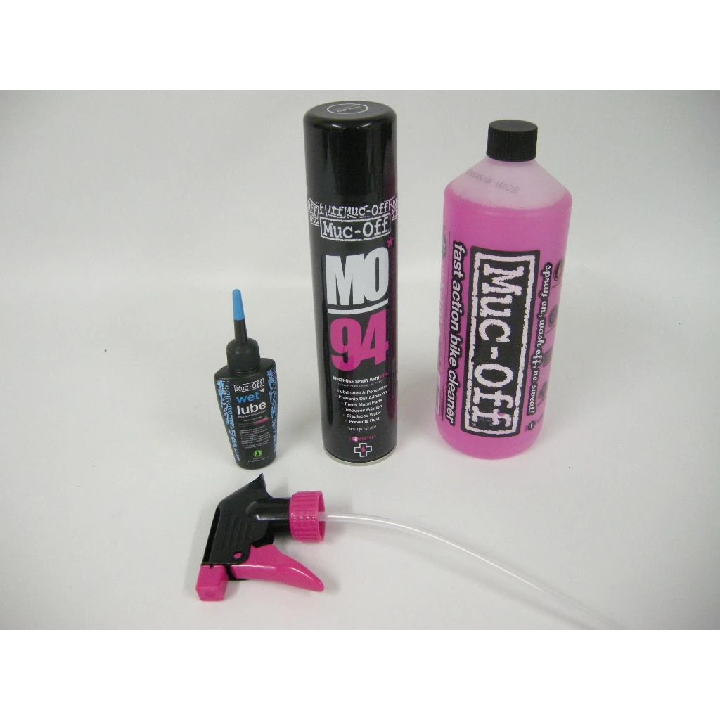 Muc-Off Wash, Protect And Lube Kit