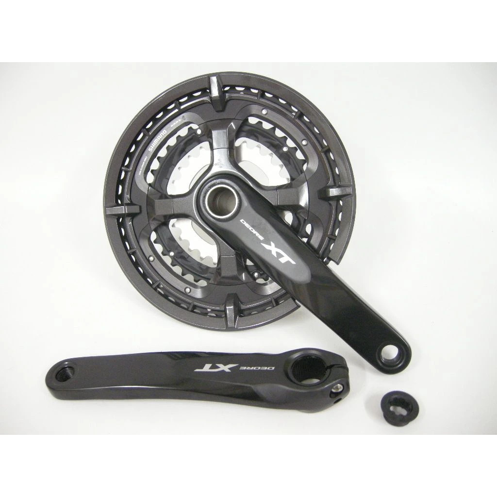 Shimano XT Kurbelgarnitur FC-T8000 Hollowtech II Mit Hosenschutz