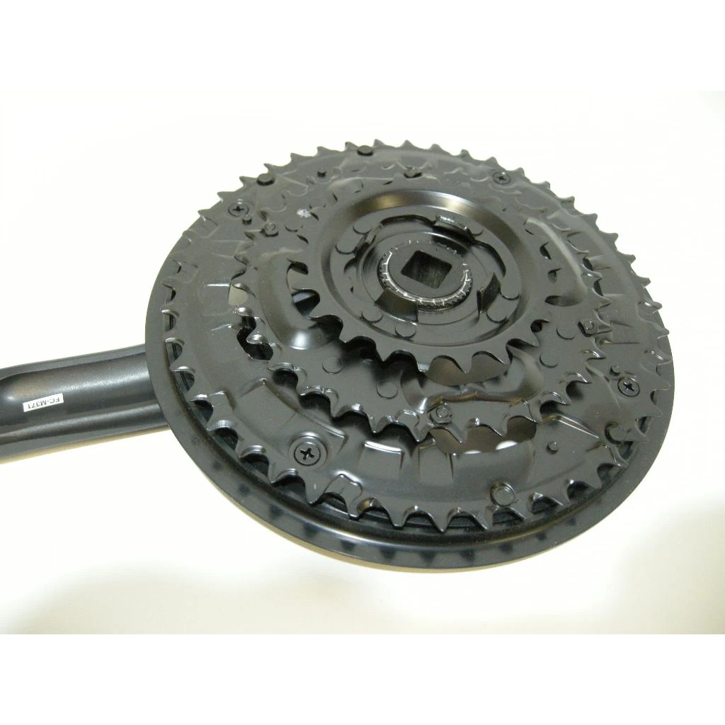 Shimano Kettenradgarnitur FC-M371 Triple 3x9-Gang 4-Kant â Bild 2