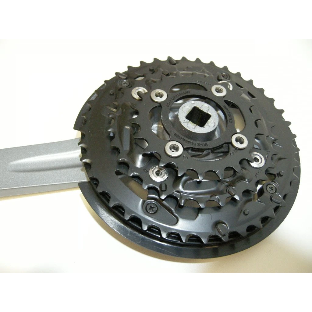 Shimano Kettenradgarnitur FC-M3000 Triple 3x9-Gang 4-Kant – Bild 2