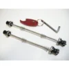 BIKEIMPORT Sicherheitsschnellspanner Set 100/135mm