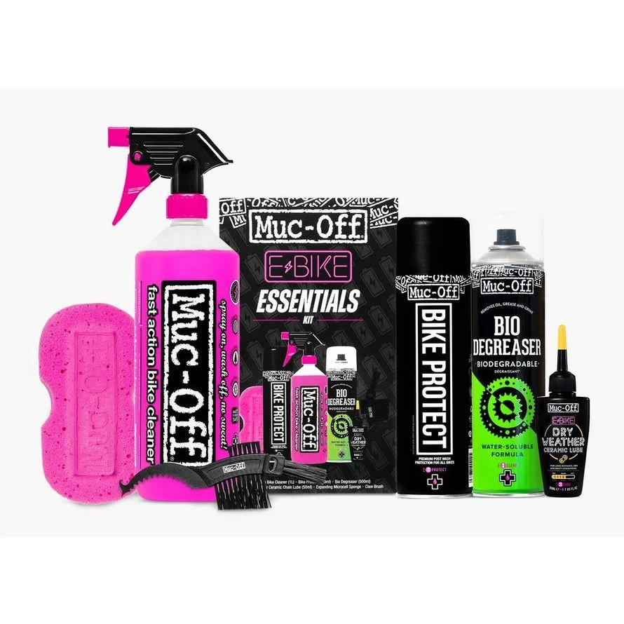 Muc-Off EBike Essentials Clean Protect & Lube Kit