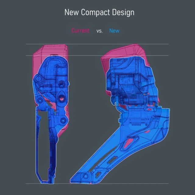 Shimano Ultegra Di2 FD-R8150 Double 12-Gang Umwerfer â Bild 4