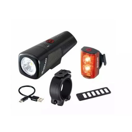Sigma Lichtset Vorderlicht Buster 800 Mit Rücklicht RL 80